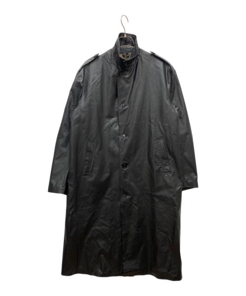 古着（フルギ）古着 (フルギ) ミリタリーレインコート ブラック サイズ:46の古着・服飾アイテム
