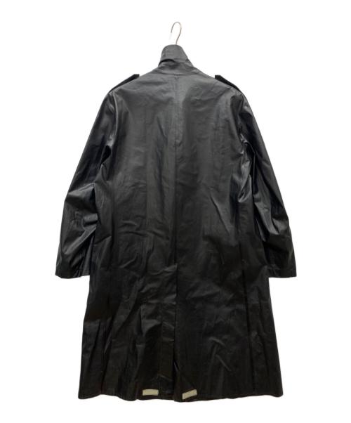 古着（フルギ）古着 (フルギ) ミリタリーレインコート ブラック サイズ:46の古着・服飾アイテム