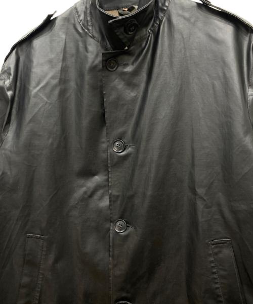 古着（フルギ）古着 (フルギ) ミリタリーレインコート ブラック サイズ:46の古着・服飾アイテム