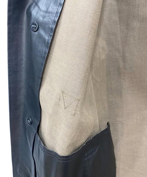 古着（フルギ）古着 (フルギ) ミリタリーレインコート ブラック サイズ:46の古着・服飾アイテム