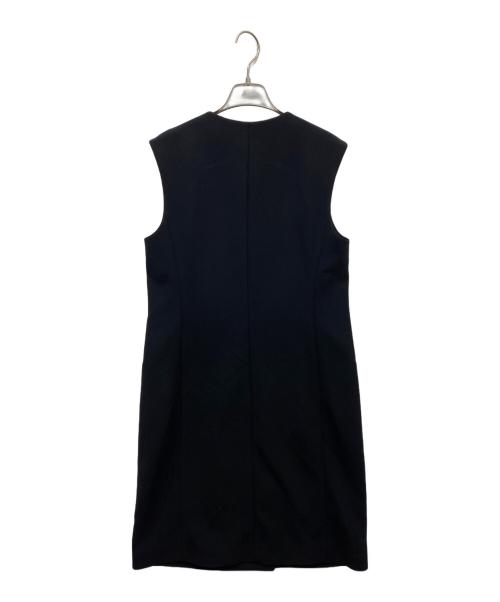 theory（セオリー）theory (セオリー) ロングベスト ブラック サイズ:2の古着・服飾アイテム