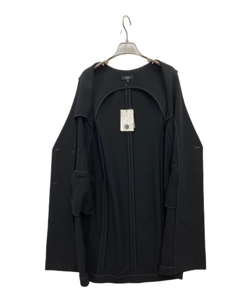 theory（セオリー）theory (セオリー) ロングベスト ブラック サイズ:2の古着・服飾アイテム
