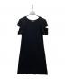 HELMUT LANG（ヘルムートラング）の古着「半袖ワンピース」｜ブラック