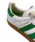 中古・古着 adidas (アディダス) Sporty & Rich (スポーティーアンドリッチ) Samba OG ホワイト×グリーン サイズ:27cm：12000円