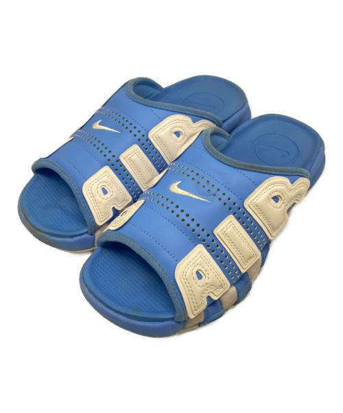 NIKE（ナイキ）NIKE (ナイキ) AIR MORE UPTEMPO SLIDE ホワイト×ブルー サイズ:27の古着・服飾アイテム