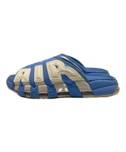 NIKE（ナイキ）NIKE (ナイキ) AIR MORE UPTEMPO SLIDE ホワイト×ブルー サイズ:27の古着・服飾アイテム