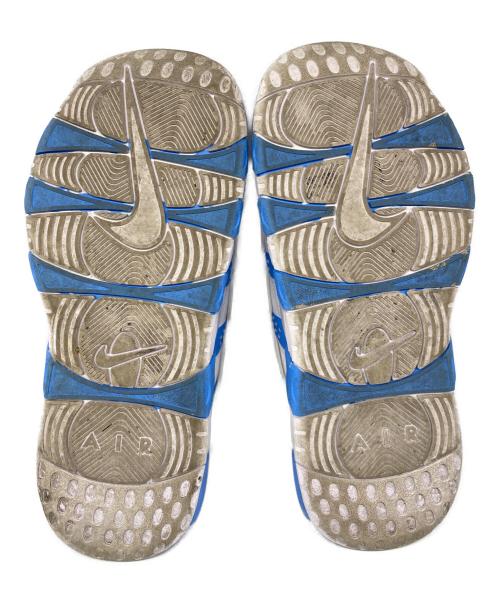 NIKE（ナイキ）NIKE (ナイキ) AIR MORE UPTEMPO SLIDE ホワイト×ブルー サイズ:27の古着・服飾アイテム