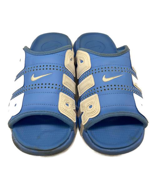 NIKE（ナイキ）NIKE (ナイキ) AIR MORE UPTEMPO SLIDE ホワイト×ブルー サイズ:27の古着・服飾アイテム