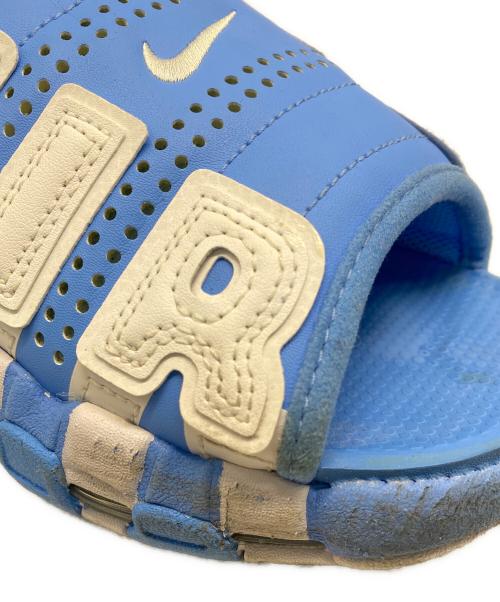 NIKE（ナイキ）NIKE (ナイキ) AIR MORE UPTEMPO SLIDE ホワイト×ブルー サイズ:27の古着・服飾アイテム
