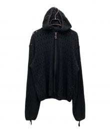 jieda（ジエダ）の古着「HOLE ZIP HOODIE」｜ブラック