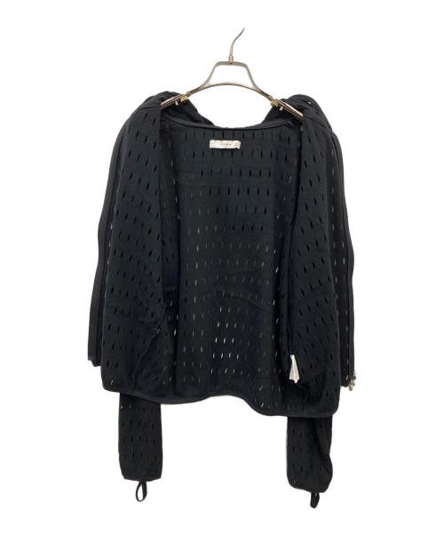 jieda（ジエダ）Jieda (ジエダ) HOLE ZIP HOODIE ブラック サイズ:2の古着・服飾アイテム