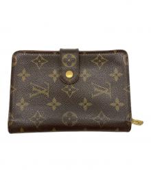 LOUIS VUITTON（ルイ ヴィトン）の古着「2つ折り財布」｜ブラウン