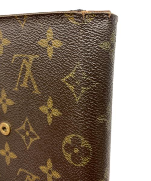 LOUIS VUITTON（ルイ ヴィトン）LOUIS VUITTON (ルイ ヴィトン) 2つ折り財布 ブラウンの古着・服飾アイテム