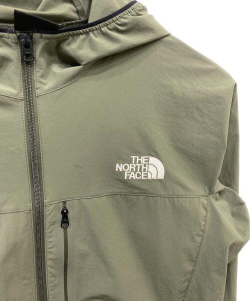 THE NORTH FACE（ザ ノース フェイス）THE NORTH FACE (ザ ノース フェイス) マウンテンソフトシェルフーディ カーキ サイズ:Mの古着・服飾アイテム