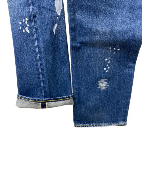 LEVI'S PReMIUM（リーバイス プレミアム）LEVI'S PReMIUM (リーバイス プレミアム) JOURNAL STANDARD relume (ジャーナルスタンダード レリューム) 別注501ペイントリペア加工デニムパンツ インディゴ サイズ:W30 未使用品の古着・服飾アイテム