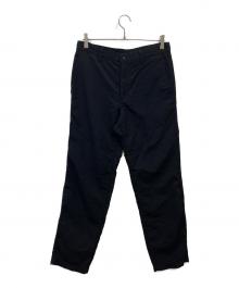 COMME des GARCONS HOMME（コムデギャルソン オム）の古着「ウールストレートパンツ」｜ブラック