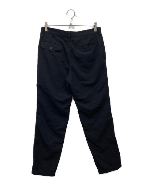 COMME des GARCONS HOMME（コムデギャルソン オム）COMME des GARCONS HOMME (コムデギャルソン オム) ウールストレートパンツ ブラック サイズ:Mの古着・服飾アイテム
