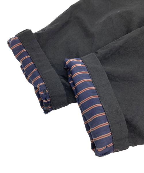 COMME des GARCONS HOMME（コムデギャルソン オム）COMME des GARCONS HOMME (コムデギャルソン オム) ウールストレートパンツ ブラック サイズ:Mの古着・服飾アイテム