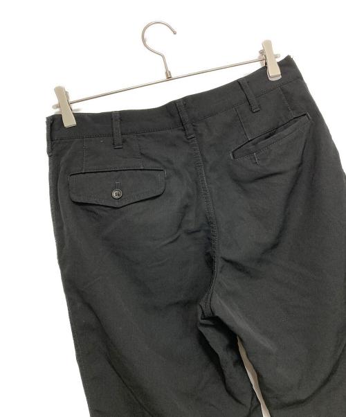 COMME des GARCONS HOMME（コムデギャルソン オム）COMME des GARCONS HOMME (コムデギャルソン オム) ウールストレートパンツ ブラック サイズ:Mの古着・服飾アイテム