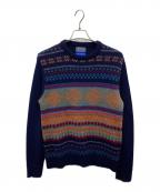 PENDLETONペンドルトン）の古着「ウールニット」｜ネイビー