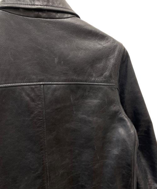 VISVIM（ビズビム）VISVIM (ビズビム) レザージャケット ブラック サイズ:Mの古着・服飾アイテム
