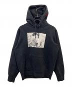 SUPREME×AKIRAシュプリーム×アキラ）の古着「17AW Arm Hooded Sweatshirt」｜ブラック