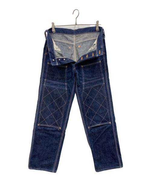 SAMURAI JEANS（サムライジーンズ）SAMURAI JEANS (サムライジーンズ) ケブラーデニムダブルニーワークパンツ インディゴ サイズ:W32の古着・服飾アイテム