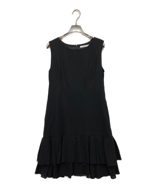 FOXEY（フォクシー）FOXEY (フォクシー) ノースリーブワンピース ブラック サイズ:40の古着・服飾アイテム