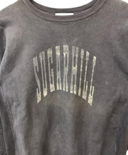 SUGARHILL（シュガーヒル）SUGARHILL (シュガーヒル) College Print Sweat Shirt/カレッジプリントスウェットシャツ ブラウン サイズ:3の古着・服飾アイテム