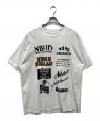 NEIGHBORHOODネイバーフッド）の古着「プリントTシャツ」｜ホワイト