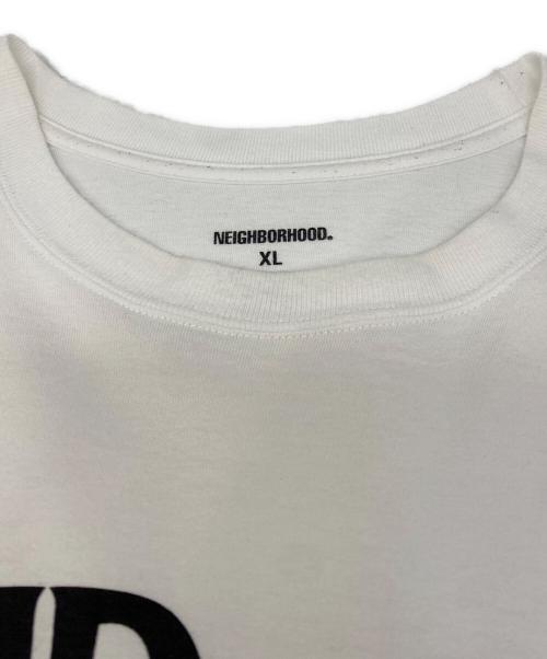 NEIGHBORHOOD（ネイバーフッド）NEIGHBORHOOD (ネイバーフッド) プリントTシャツ ホワイト サイズ:LLの古着・服飾アイテム