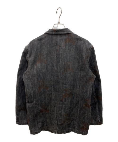 COMME des GARCONS HOMME（コムデギャルソン オム）COMME des GARCONS HOMME (コムデギャルソン オム) デニムテーラードジャケット ブラック サイズ:Sの古着・服飾アイテム