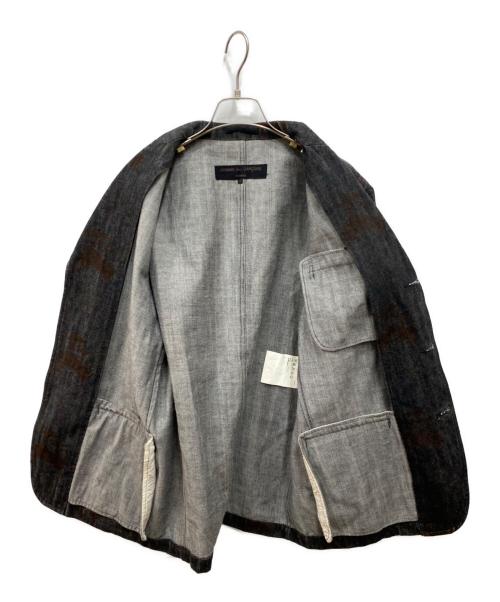 COMME des GARCONS HOMME（コムデギャルソン オム）COMME des GARCONS HOMME (コムデギャルソン オム) デニムテーラードジャケット ブラック サイズ:Sの古着・服飾アイテム
