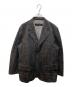 COMME des GARCONS HOMME（コムデギャルソン オム）の古着「デニムテーラードジャケット」｜ブラック