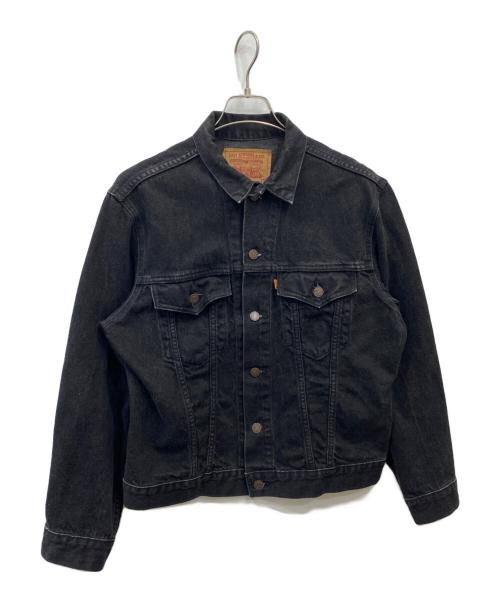LEVI'S（リーバイス）LEVI'S (リーバイス) 80’s ブラックデニム トラッカージャケット ブラック サイズ:40（L)の古着・服飾アイテム