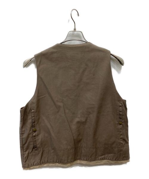 wood stream（ウッドストリーム）wood stream (ウッドストリーム) ハームーンハンティングベスト ベージュ サイズ:Lの古着・服飾アイテム