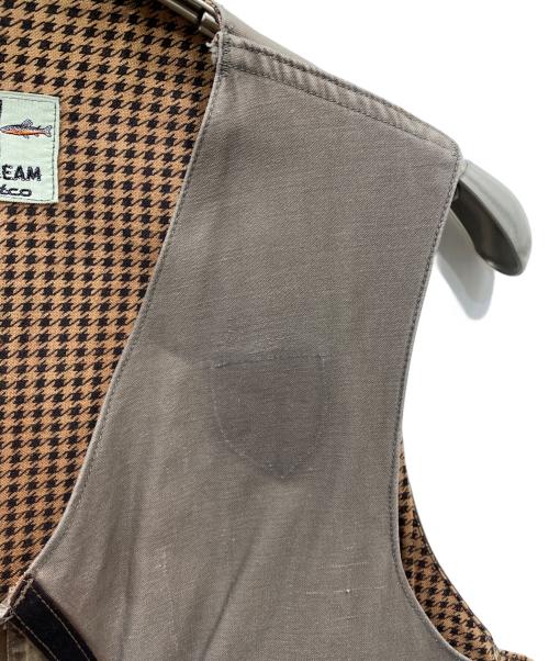 wood stream（ウッドストリーム）wood stream (ウッドストリーム) ハームーンハンティングベスト ベージュ サイズ:Lの古着・服飾アイテム