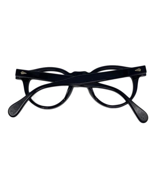 julius tart optical（ジュリアス タート オプティカル）JULIUS TART OPTICAL (ジュリアス タート オプティカル) 伊達眼鏡 ブラックの古着・服飾アイテム
