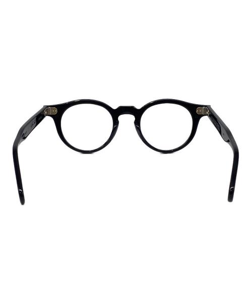 julius tart optical（ジュリアス タート オプティカル）JULIUS TART OPTICAL (ジュリアス タート オプティカル) 伊達眼鏡 ブラックの古着・服飾アイテム