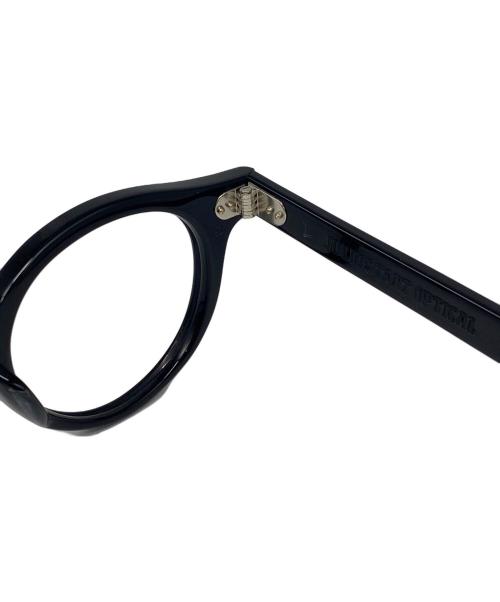 julius tart optical（ジュリアス タート オプティカル）JULIUS TART OPTICAL (ジュリアス タート オプティカル) 伊達眼鏡 ブラックの古着・服飾アイテム