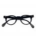 JULIUS TART OPTICAL (ジュリアス タート オプティカル) 伊達眼鏡 ブラック：25000円