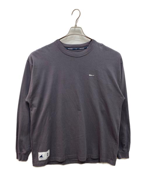 DESCENDANT（ディセンダント）DESCENDANT (ディセンダント) ロングスリーブカットソー グレー サイズ:Mの古着・服飾アイテム