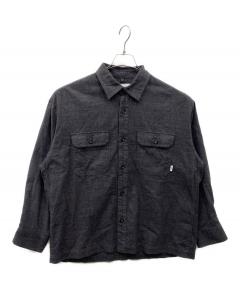 中古・古着通販】WTAPS (ダブルタップス) 長袖シャツ グレー サイズ:M