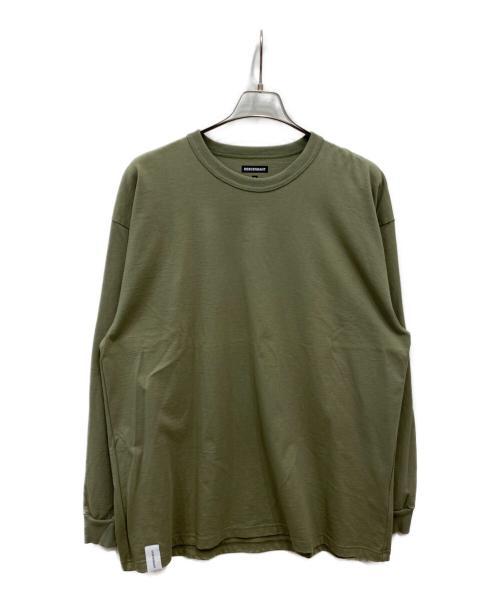 DESCENDANT（ディセンダント）DESCENDANT (ディセンダント) ロングスリーブカットソー カーキ サイズ:Mの古着・服飾アイテム