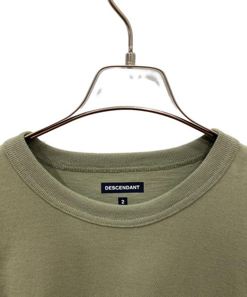 DESCENDANT（ディセンダント）DESCENDANT (ディセンダント) ロングスリーブカットソー カーキ サイズ:Mの古着・服飾アイテム