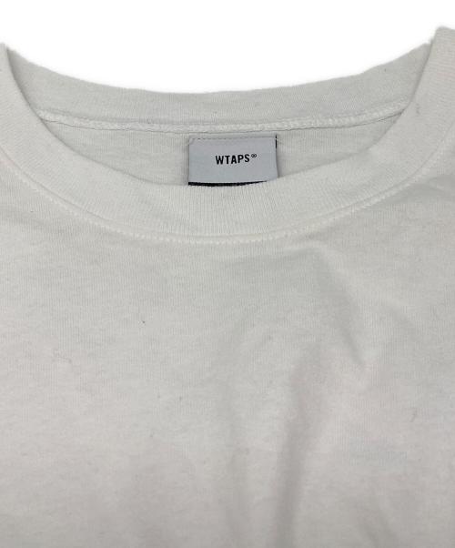 WTAPS（ダブルタップス）WTAPS (ダブルタップス) ロングスリーブカットソー ホワイト サイズ:Mの古着・服飾アイテム