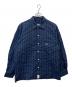 DESCENDANT（ディセンダント）の古着「MILPITAS STRIPE LS SHIRT」｜ネイビー×ホワイト