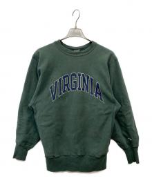 Champion REVERSE WEAVE（チャンピオン リバース ウィーブ）の古着「90’S クルーネックスウェット」｜グリーン