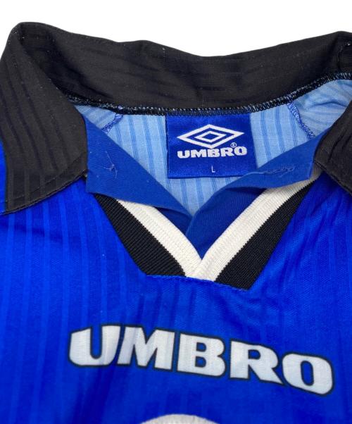 UMBRO（アンブロ）UMBRO (アンブロ) 3rd ゲームシャツ ブルー サイズ:Lの古着・服飾アイテム