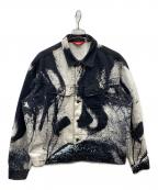 SUPREME×My Bloody Valentineシュプリーム×マイ ブラッディ ヴァレンタイン）の古着「20SS Trucker Jacket」｜ホワイト×ブラック
